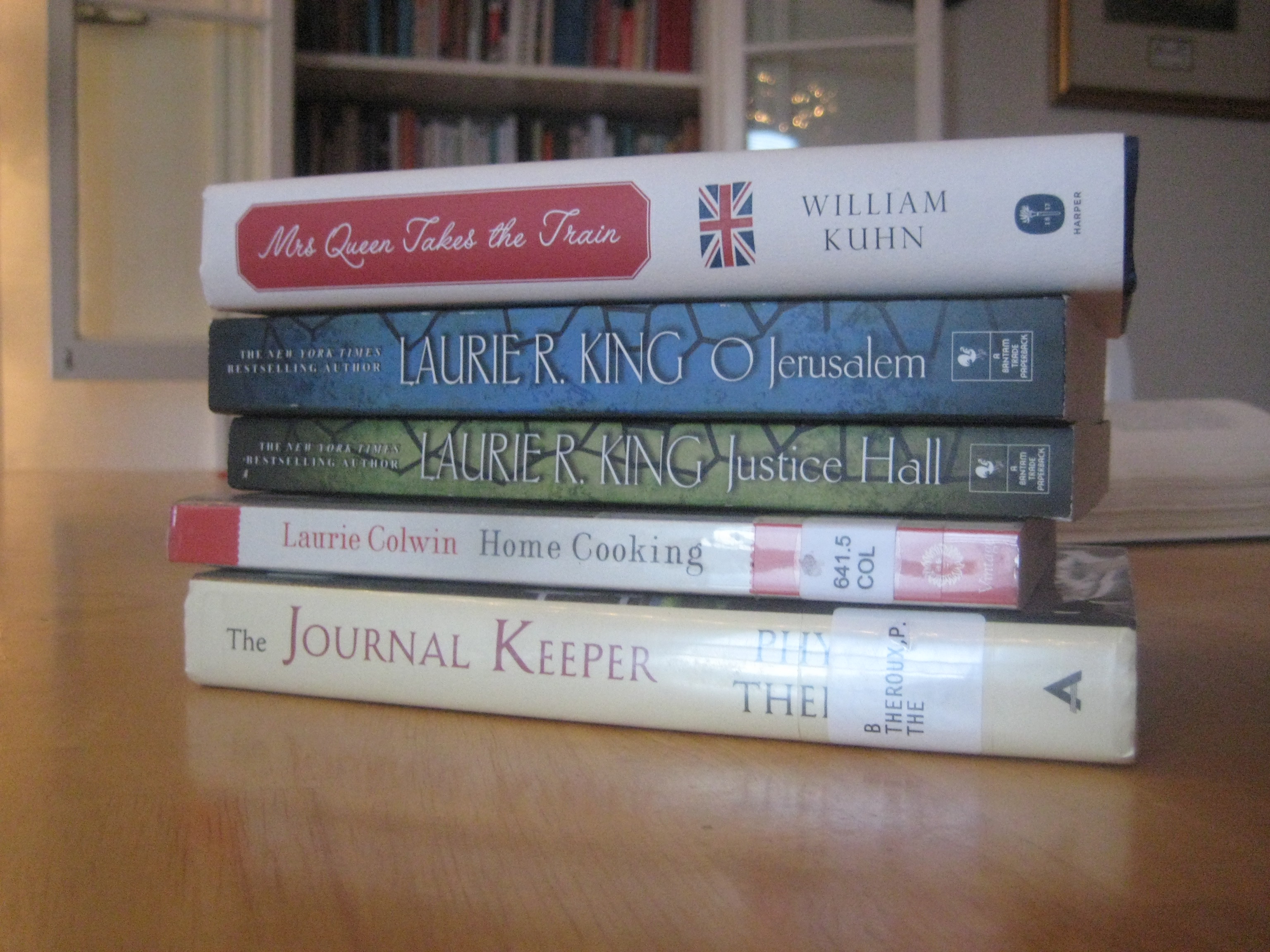 october books mary russell laurie colwin mrs queen