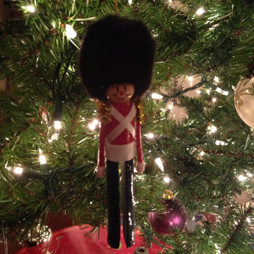 beefeater soldier christmas ornament