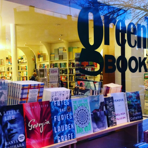 greenlight bookstore window brooklyn