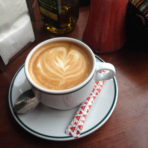 cafe con leche cafe hercules sevilla