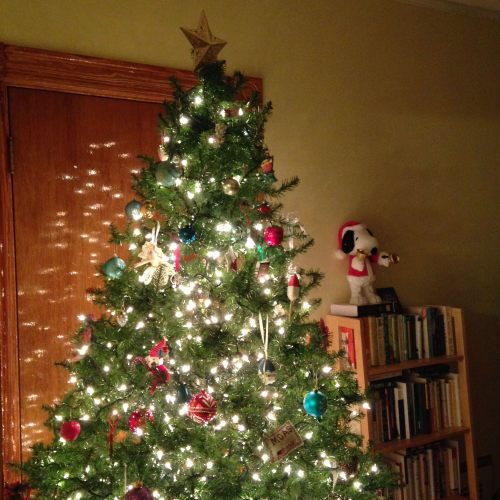 Christmas tree snoopy 